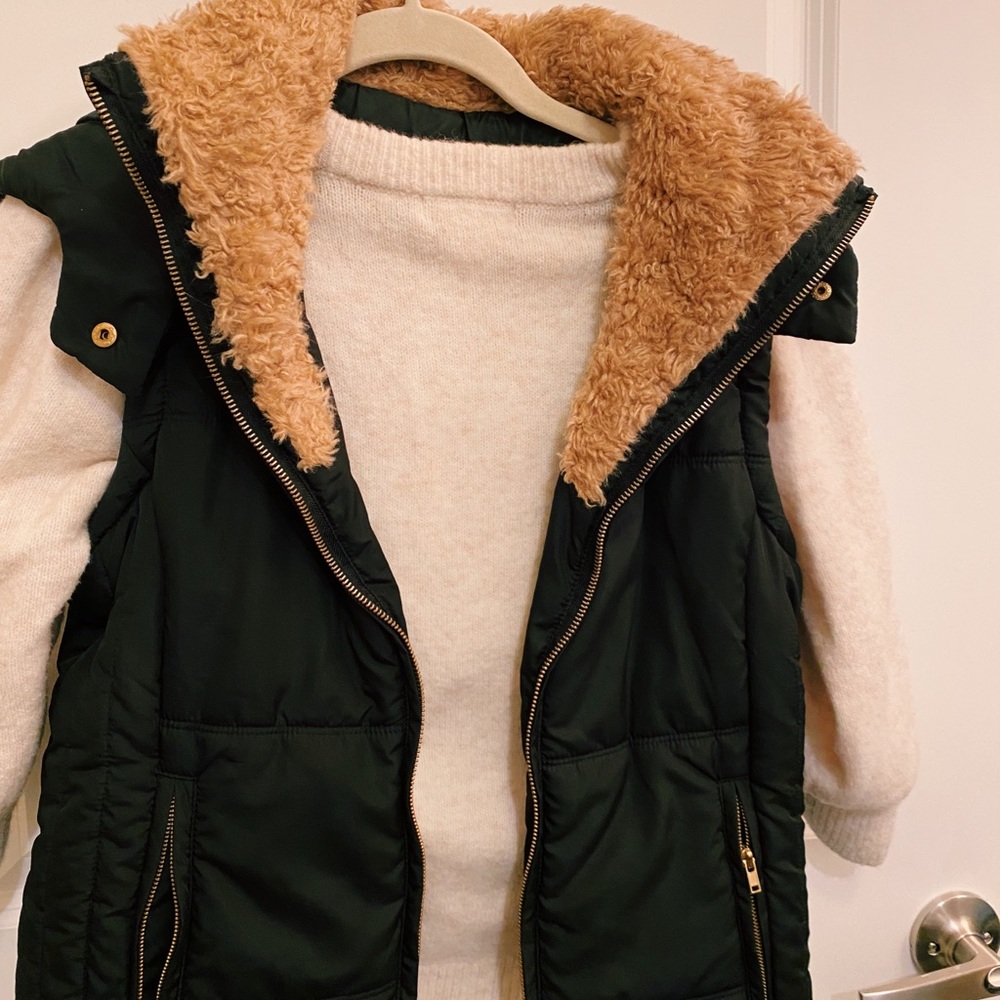 Black Puffer Vest